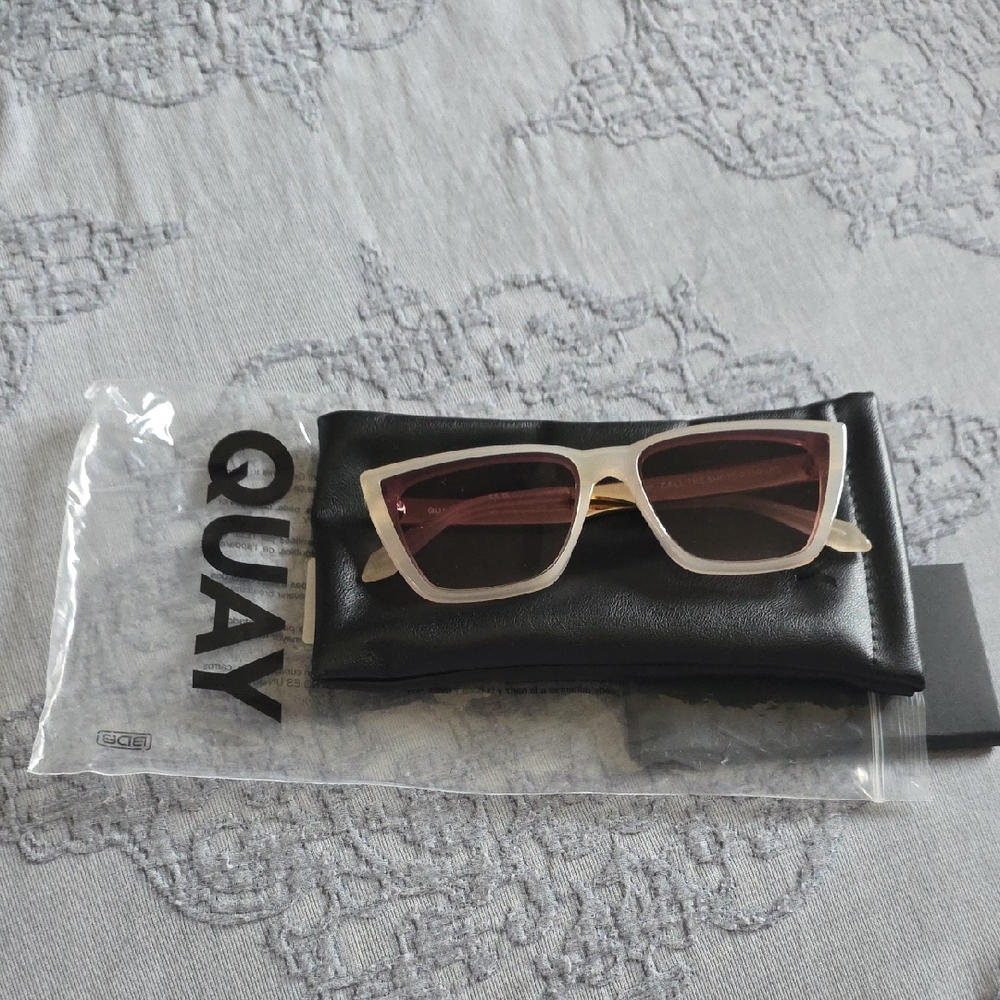 Quay Australia Rose-Tinted Sunglasses